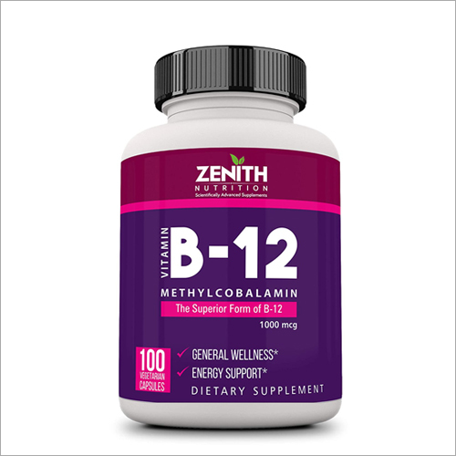B-12 Methylcobalamine Supplements