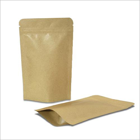 PAPER ZIP BAG STANDY ( SIZE - 5X8 )