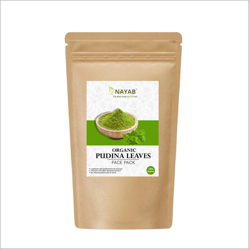 Nayab Organic Pudina Leaves Face Pack Direction: Hair  And Skin