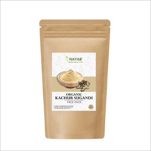 Nayab Organic Kachur Sugandi Face Pack Certifications: Halal