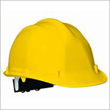 Construction Safety Helmet - Advanced Polycarbonate, Standard Size, Yellow Color | Open Face Design, Workplace Safety Solution Against Head Injuries