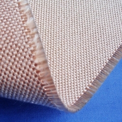 0.8mm Thickness HT2025 Heat Treated Caramelized Fiberglass Fabric