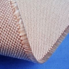 1mm Thickness Heat Treated Caramelized Fiberglass Fabric Application: Welding Spark Protection Blankets/ Curtains