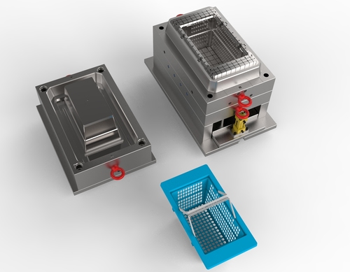 Plastic Shopping Basket Mould Cavity: 1 Cavity