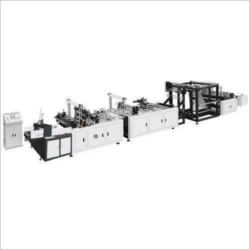 U and W Cut Non Woven Fabric Bag Making Machine
