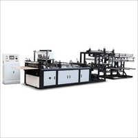 Non Woven Zipper Bag Making Machine - 380v Mild Steel, Automatic Operation | Efficient Non Woven Production