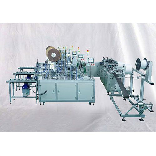 Fully Automatic 3 Ply Surgical Mask Making Machine