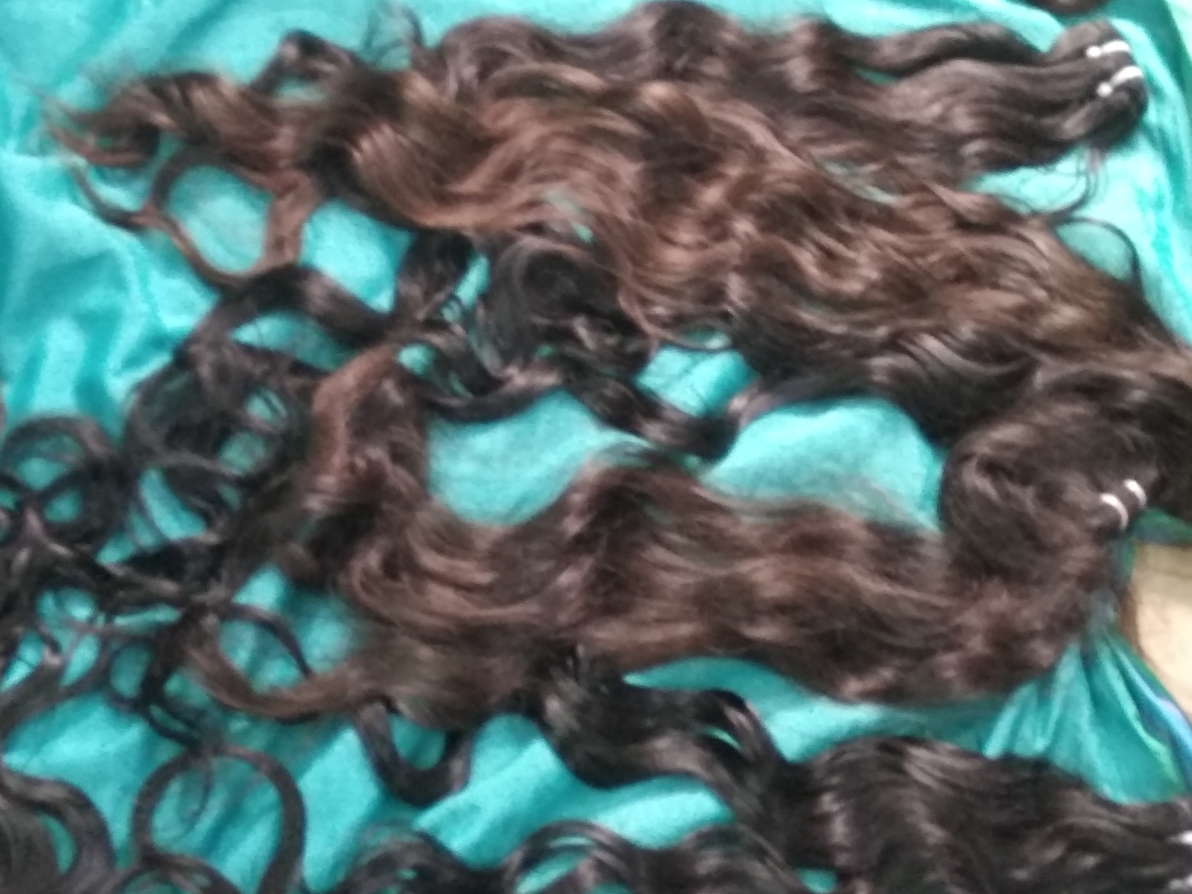 Without Chemical Processed Pure Body Wavy Indian Human Hair
