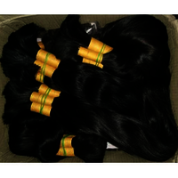 RAW INDIAN BULK HAIR 100% NATURAL AND UNPROCESSED GREAT QUALITY