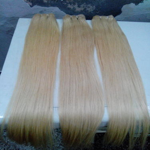 Bleached Blonde Human Hair