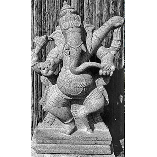 Granite Lord Ganesha Statue