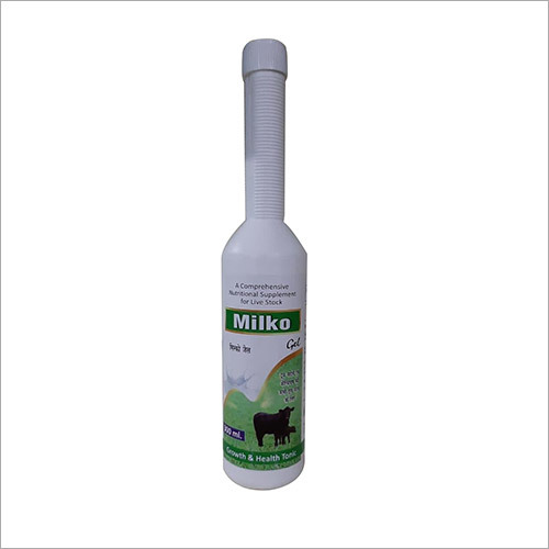 Milko Gel: Milk Enhancer Gel For Animals - 300 mL Packaging | Promotes Nutrition, Corrects Calcium Deficiency, Increases Milk Yield