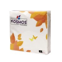 Kosmos Premium Quality 29x29cm Paper Napkins - 1 Ply 50 Pull