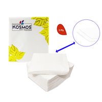 Kosmos Premium Quality 25x27 Cm Paper Napkins - 2 Ply 50 Pull