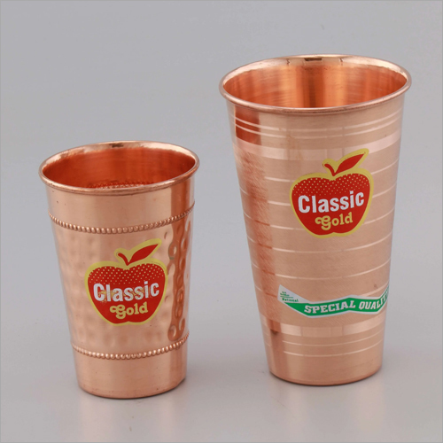 Copper Round Glass