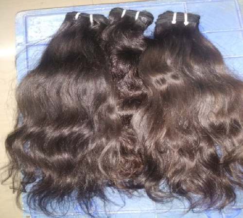 TEMPLE BROWN HAIR  100% BULK INDIAN VIRGIN HUMAN HAIR EXTENSIONS