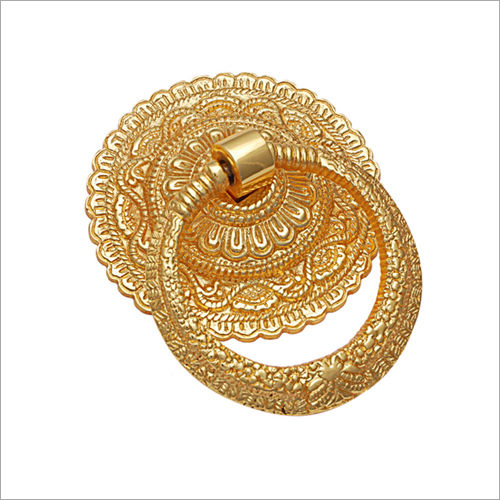 Golden Brass Door Knockers, Traditional, Size: Standard at Rs 490/piece in  Aligarh