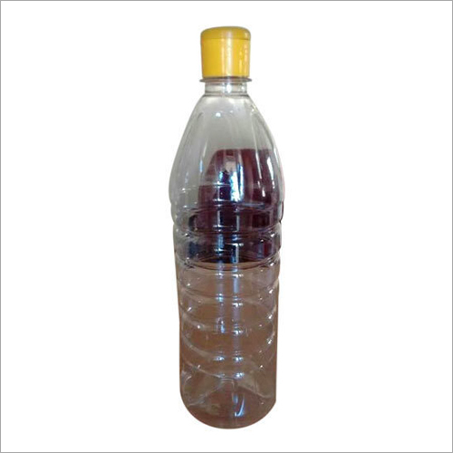 1 Litre Ketchup PET Bottle - Transparent Rigid Polyethylene Terephthalate (PET) | Durable Plastic Design, Versatile Size for Various Serving Needs