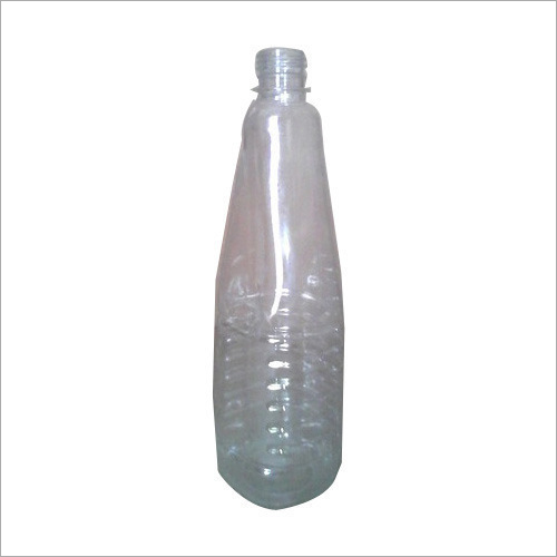 PET Syrup Bottle - 1L Clear Rigid Plastic | High-Durability Polyethylene Terephthalate Material