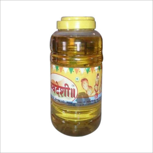 2 Litre Edible Oil PET Jar - 2L Size | Transparent Rigid Polyethylene Terephthalate Plastic Construction