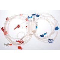 Blood Tubing Set - Premium Quality PVC Material | Standard Length, Flexible Design, Smooth Blood Flow