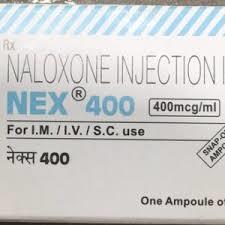 Nex  Injection Ingredients: Naloxone (400Mcg)