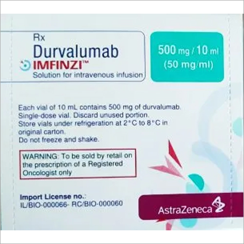 500 mg Durvalumab Soloution For Intravenous Infusion