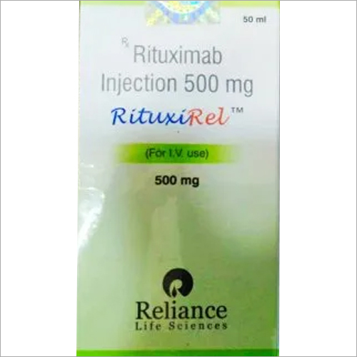 RituxiRel - 500 mg Rituximab Injection | Anti-Cancer Liquid, Suitable for All, Cold Storage Required, Designed for B-cell Malignancies and Rheumatoid Arthritis