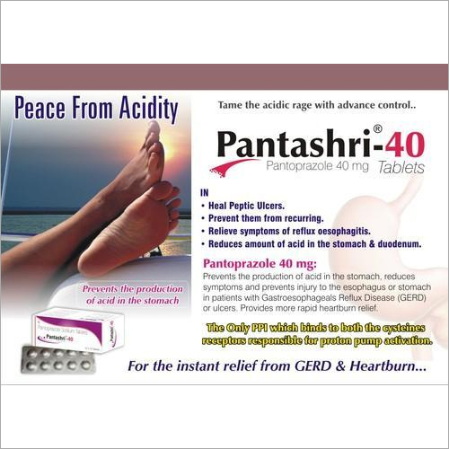 40mg Pantoprazole Tablets