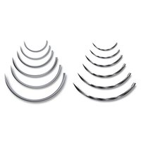 Surgical Needles - High Precision Stainless Steel | Optimal Strength, Enhanced Performance, Nanotechnology Integration