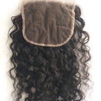 Brazilian natural  Curly  Hair Lace Closure