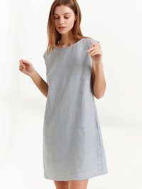 Pure Linen TOP Summer Solid Women Linen Dress