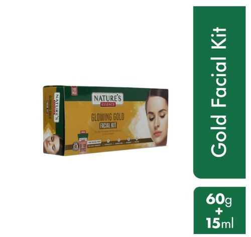 100 Gm Natures Essence Gold Facial Kit - Characteristics: Smooth & Soft