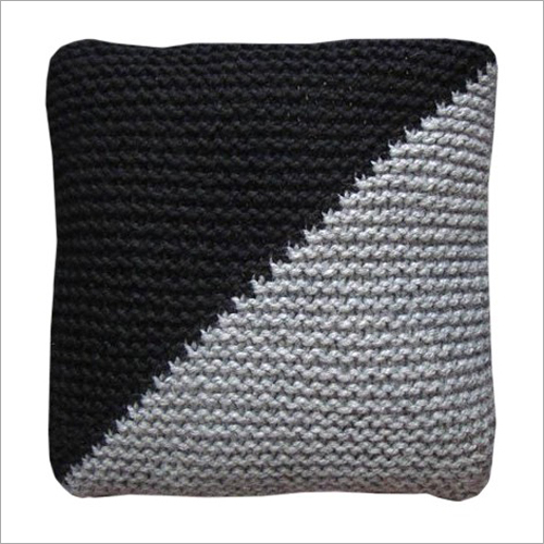 Hand Knitted Cushion