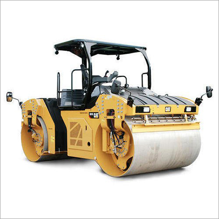 Cat 76 HP Road Roller Rental Service By EARTH EQUIPMENTS