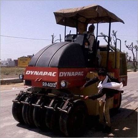 Pneumatic Tyre Roller Rental Service