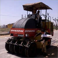 Pneumatic Tyre Roller - Less Than 100 Tons Capacity | Industrial Earthmoving Equipment For Various Applications