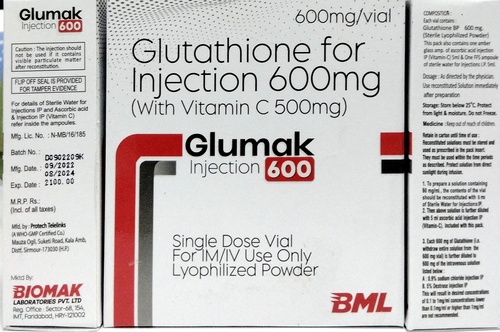 Glutathione 600mg For Injection