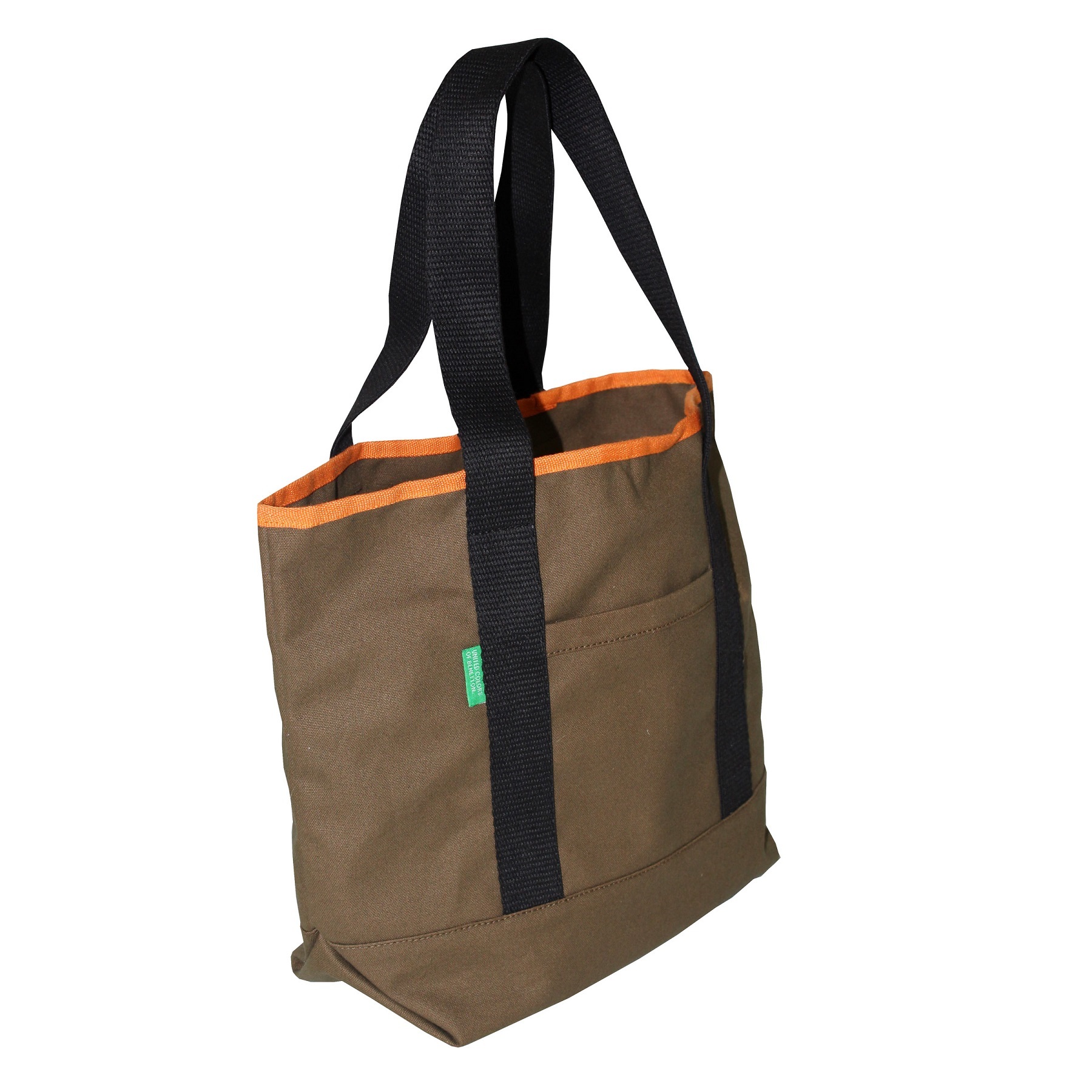 Canvas Shopping Bag With Cotton Web Handle