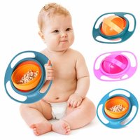 360 Degree Rotation Spill Proof Baby Bowl