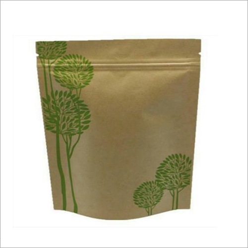 Laminated Paper Zipper Pouch - Laminated Material, Different Sizes Available, Multicolor Design | Versatile Storage Solution for Organizing Essentials