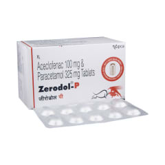 Aceclofenac Paracetamol Tablet General Medicines