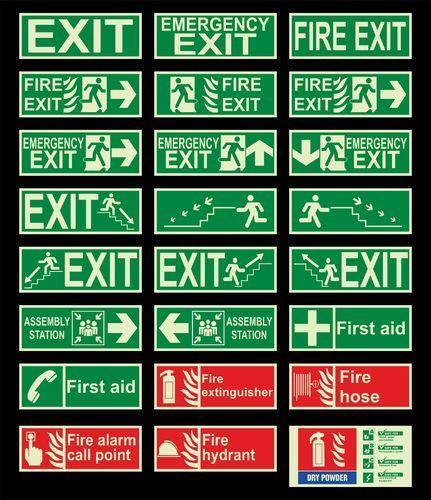 Exit Signages By MG CREATIVE