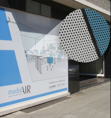 Glass Graphics One Way Vision Film