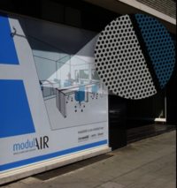 Glass Graphics One Way Vision Film