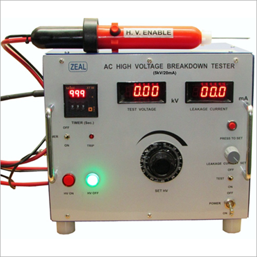 5kV-20mA AC High Voltage Breakdown Tester
