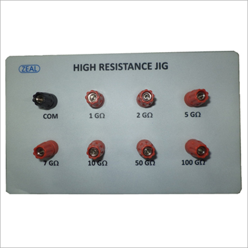100G Ohm High Resistance Jig