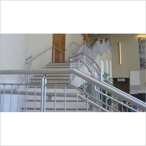 Stainless Steel Staircase Railing Size: As Per Requirement