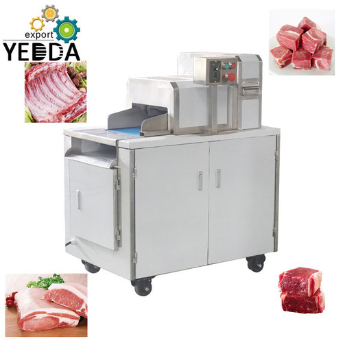 Frozen Meat Ribs Cube Cutting Machine