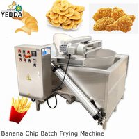 Banana Chip Batch Frying Machine